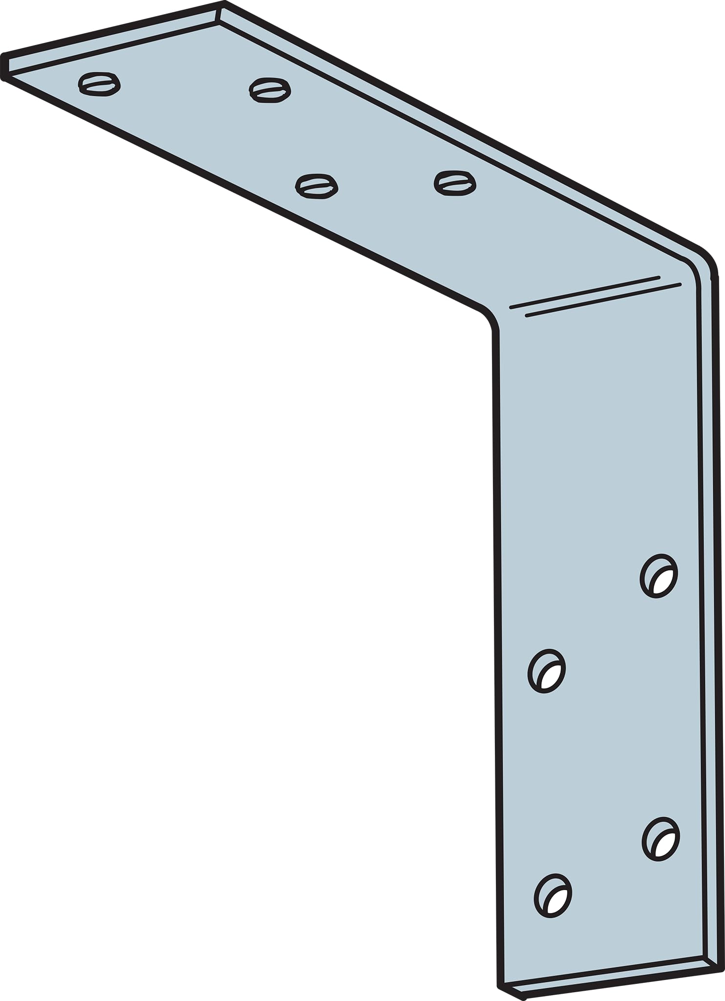 Amazon.com: Simpson Strong-Tie A44 4-9/16 in. x 4-3/8 in. x 1-1/2